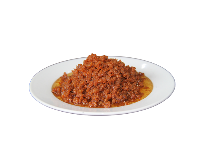 Thịt trưng mắm tép